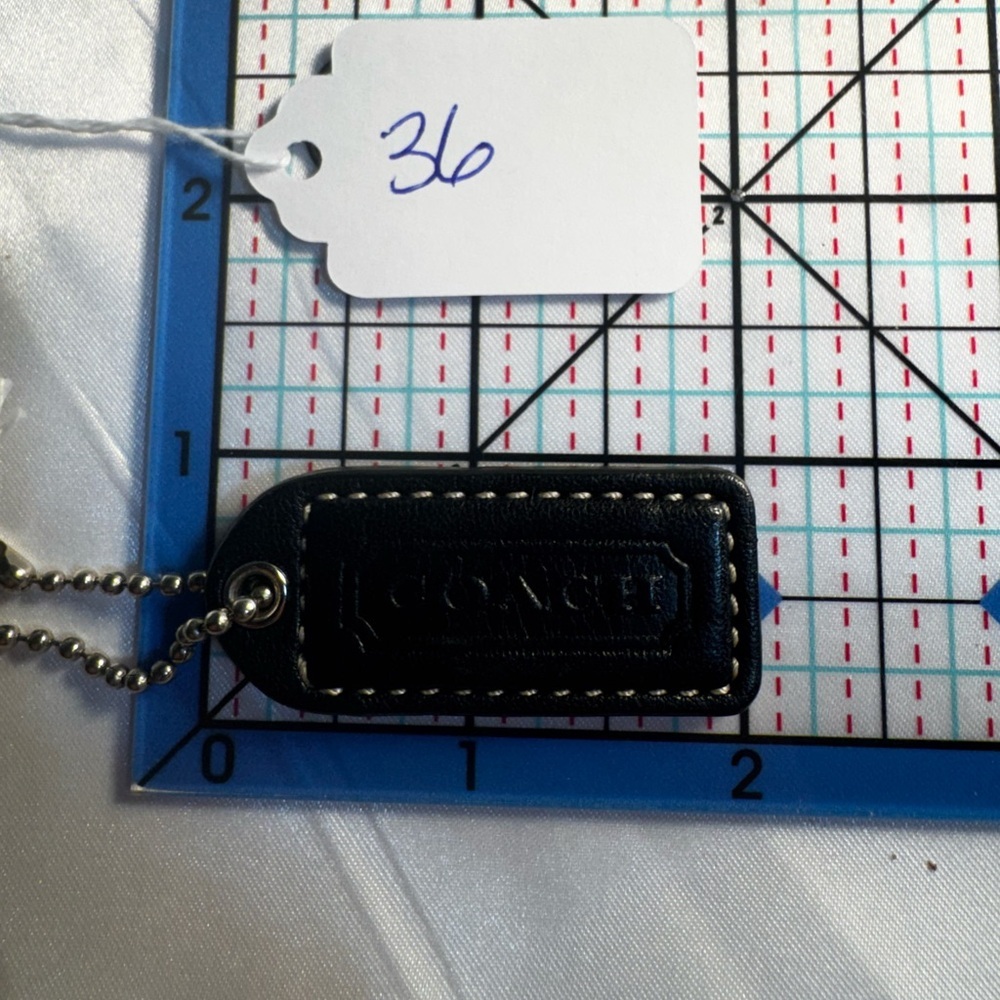 Coach Bag Tag - Picture 2 of 2